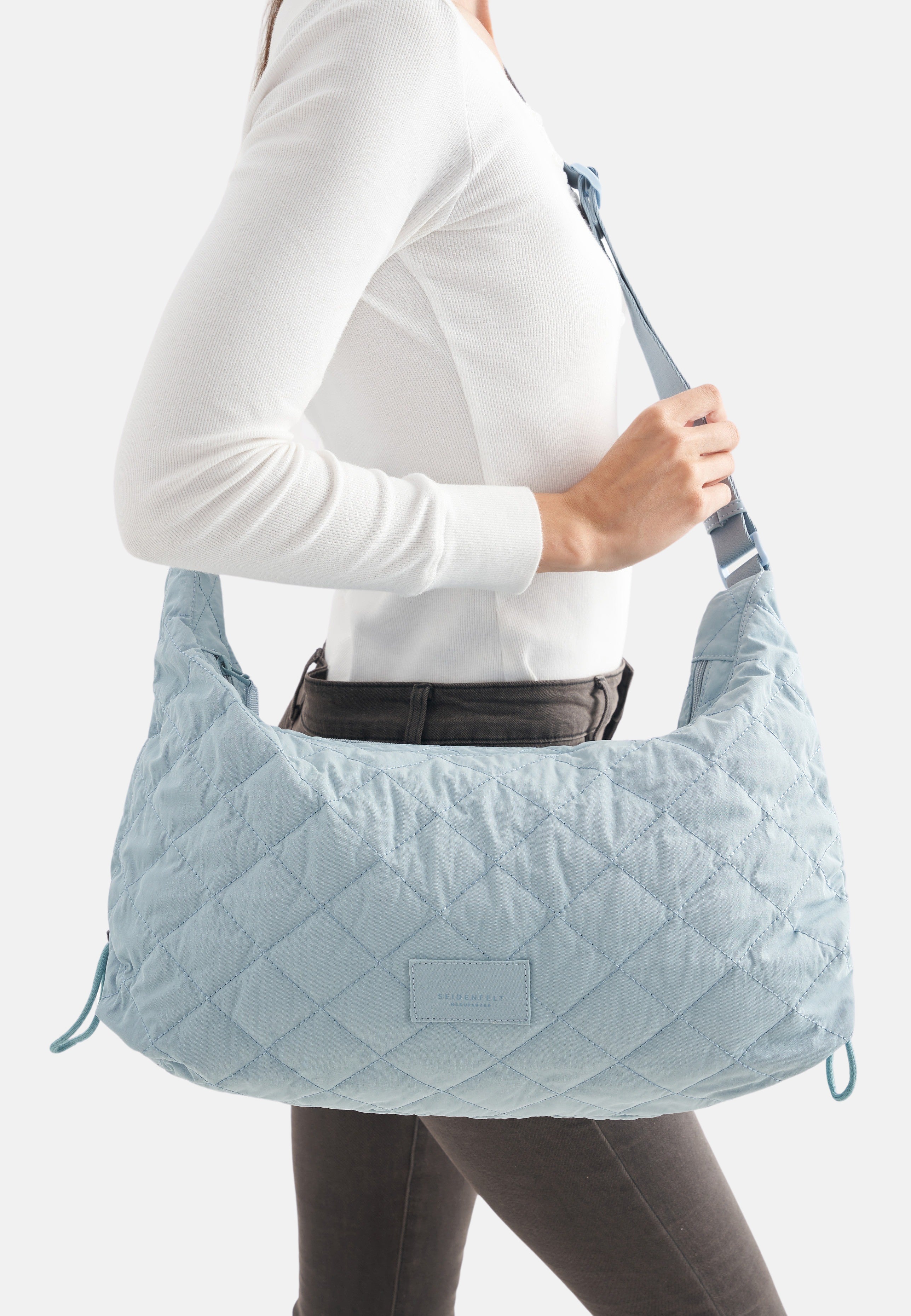 Seidenfelt - Handtaschen>Damen>Kunstledertaschen>Crossbody Taschen - Hetta Hobo - black / OS-buttermilk / OS-chai latte / OS-ice blue / OS