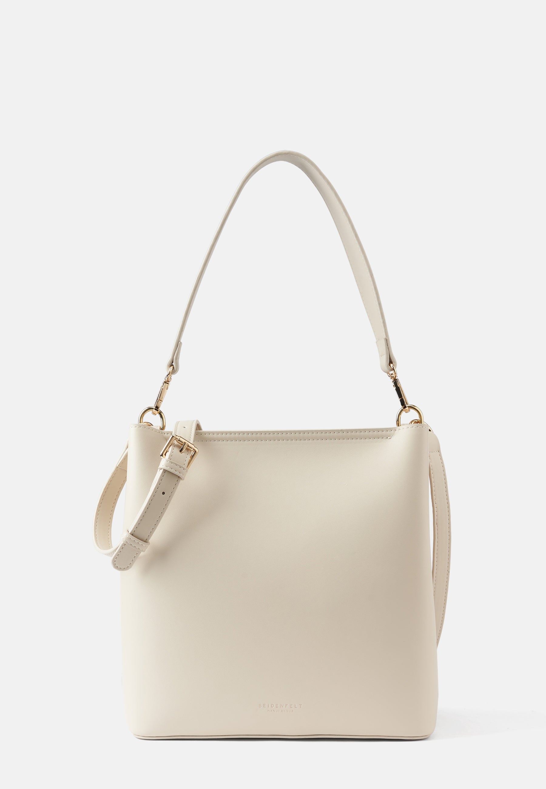 Seidenfelt - Handtaschen>Damen>Kunstledertaschen>Hobo Taschen - Viiala Hobo - black / OS-buttermilk / OS