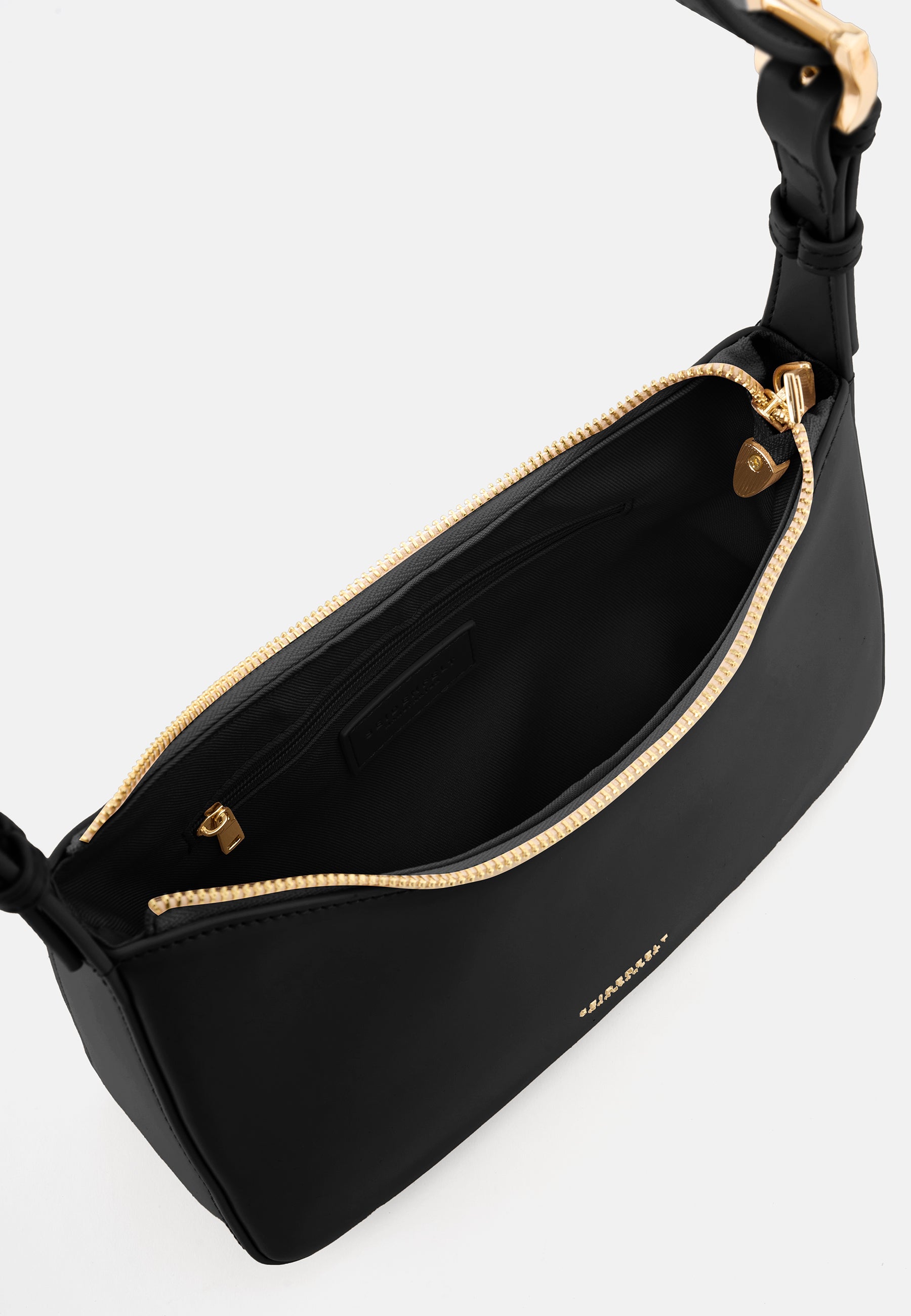 Seidenfelt - Handtaschen>Damen>Kunstledertaschen>Schulter Taschen - Arvaja Small Shoulderbag - black / OS-toffee / OS-stone / OS