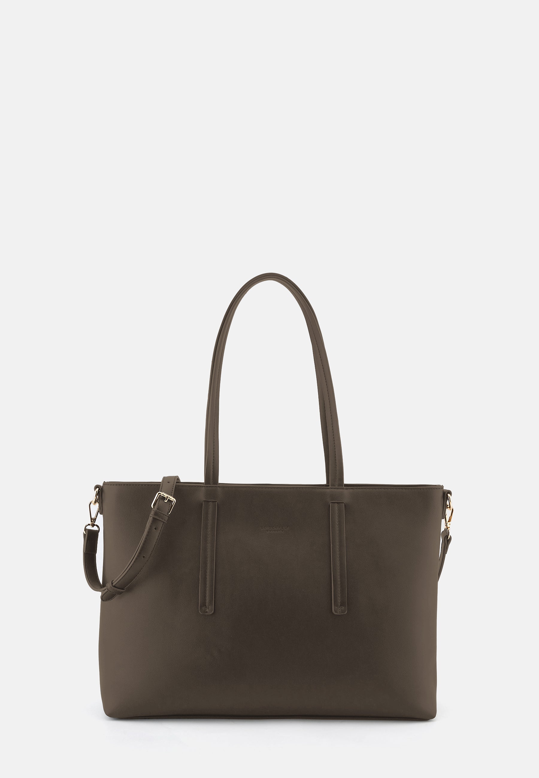 Seidenfelt - Handtaschen>Damen>Kunstledertaschen>Schulter Taschen - Eiby Shopper - khaki green / OS-black / OS