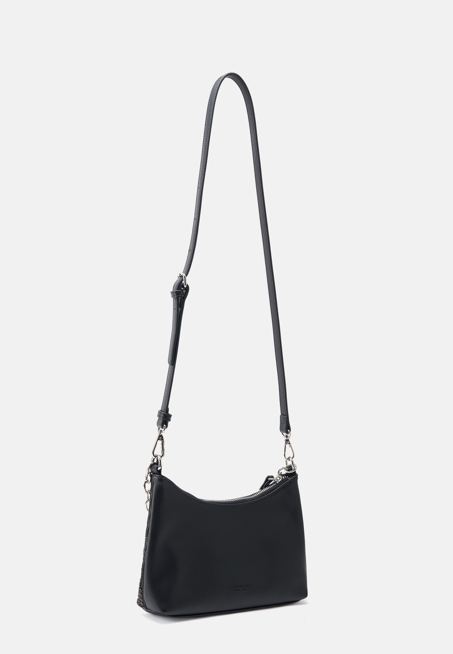 Seidenfelt - Handtaschen>Damen>Kunstledertaschen>Schulter Taschen - Herlev Shoulderbag - black / OS-silver / OS-rose / OS