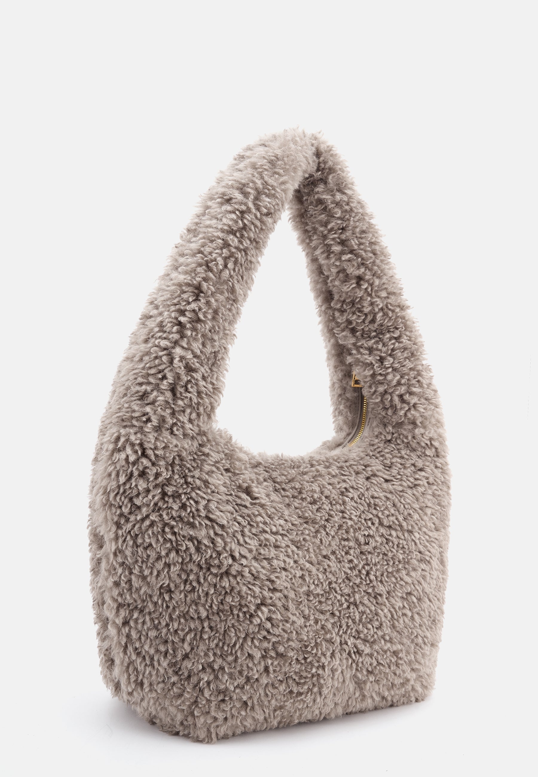 Letje Hobo warm taupe OS