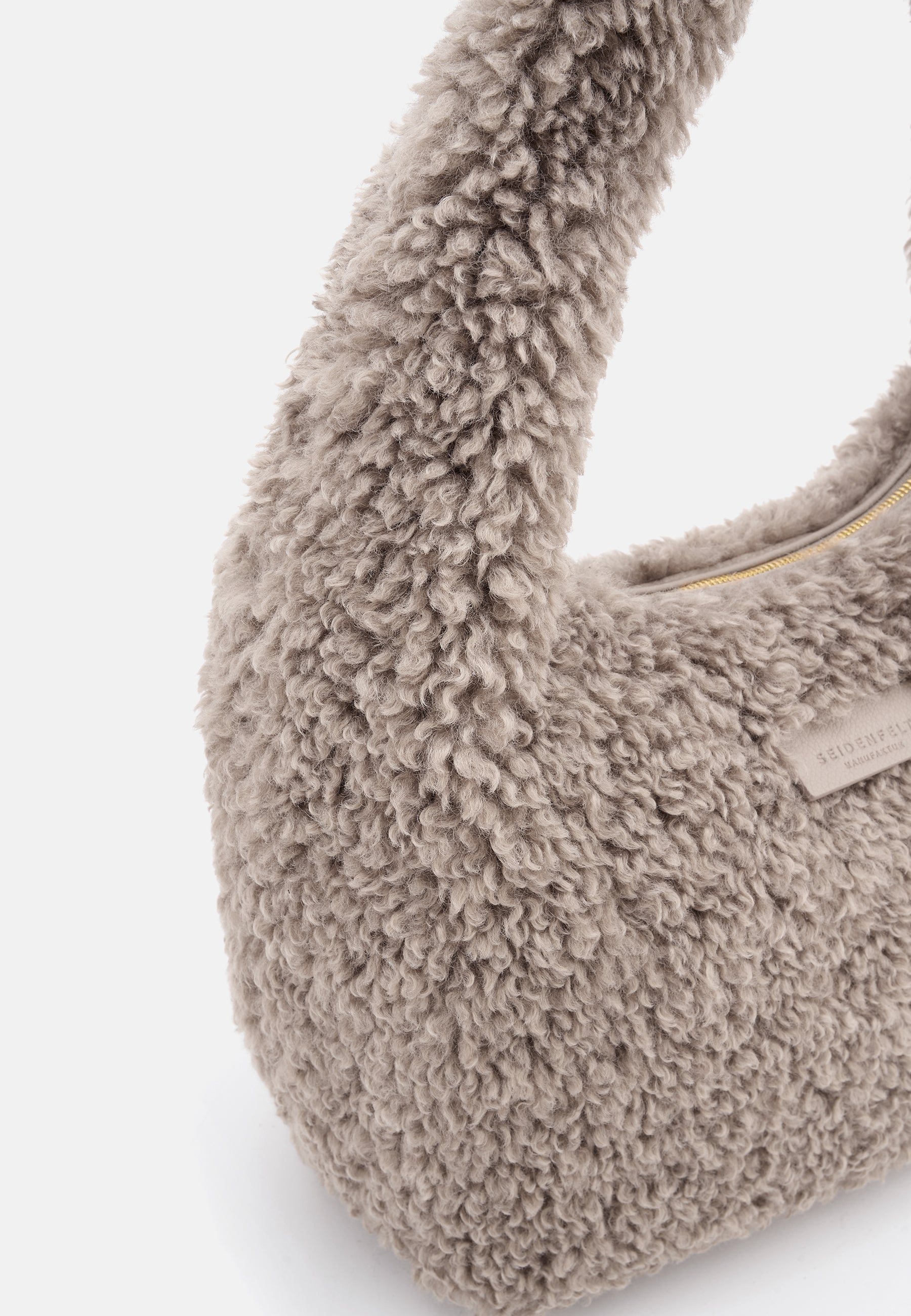 Letje Hobo warm taupe OS