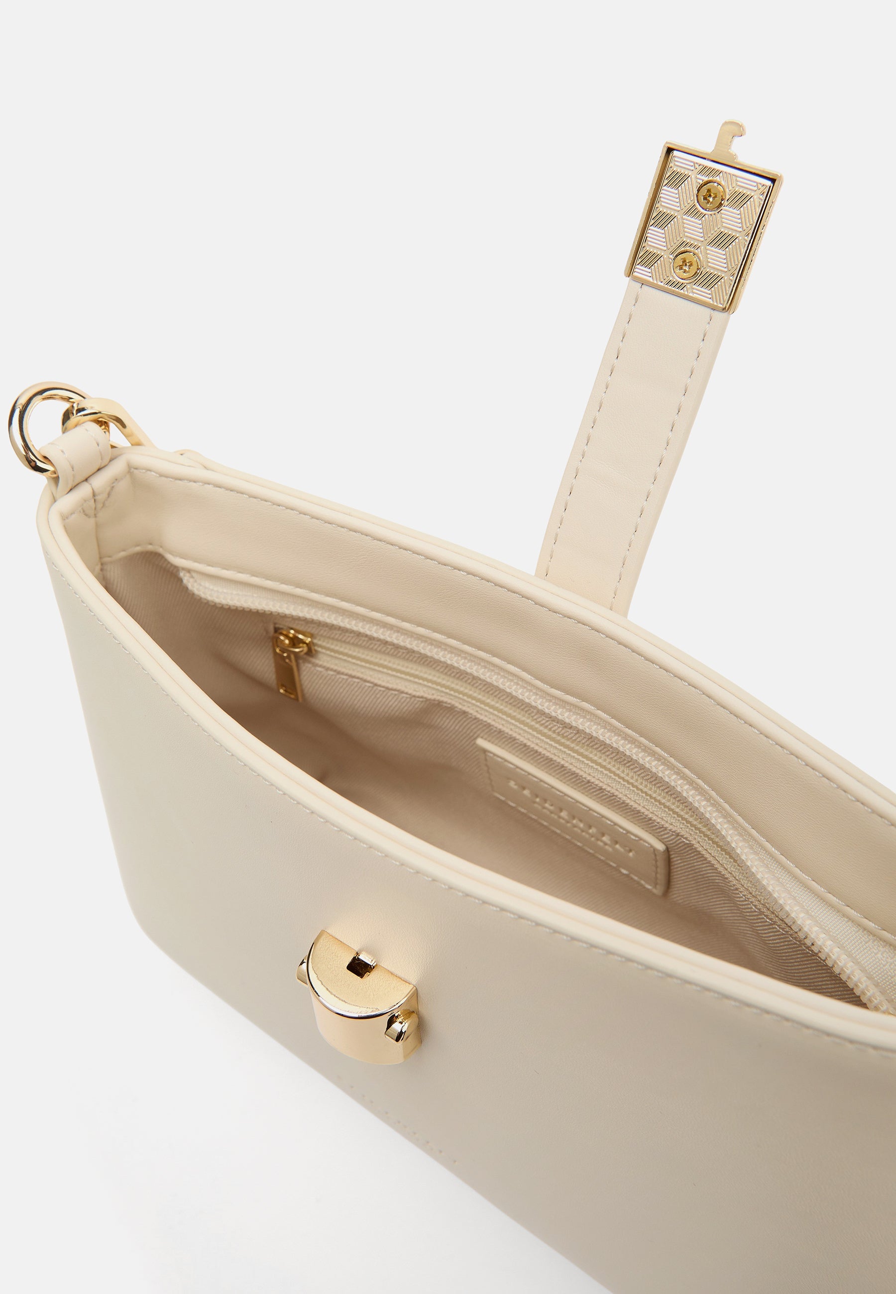 Seidenfelt - Handtaschen>Damen>Kunstledertaschen>Schulter Taschen - Lilla Ro Little Shoulderbag - black / OS-cream / OS-light sand / OS