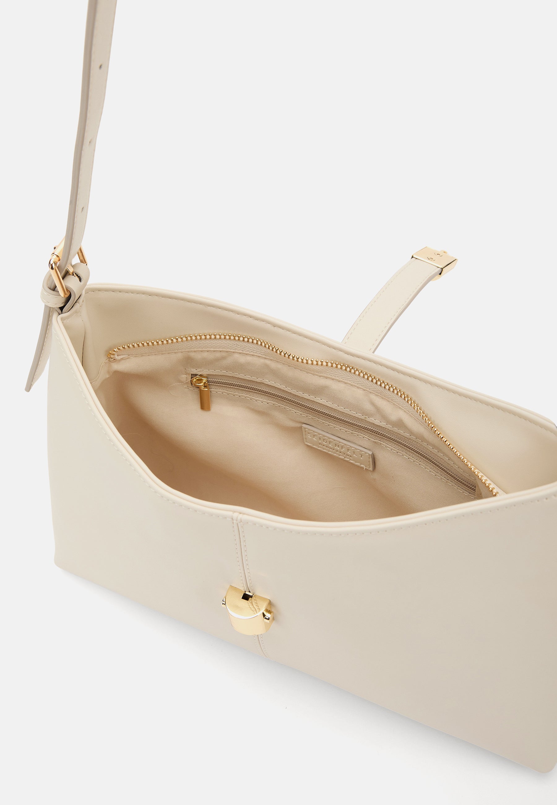Seidenfelt - Handtaschen>Damen>Kunstledertaschen>Schulter Taschen - Lilla Ro Shoulderbag - black / OS-cream / OS-light sand / OS