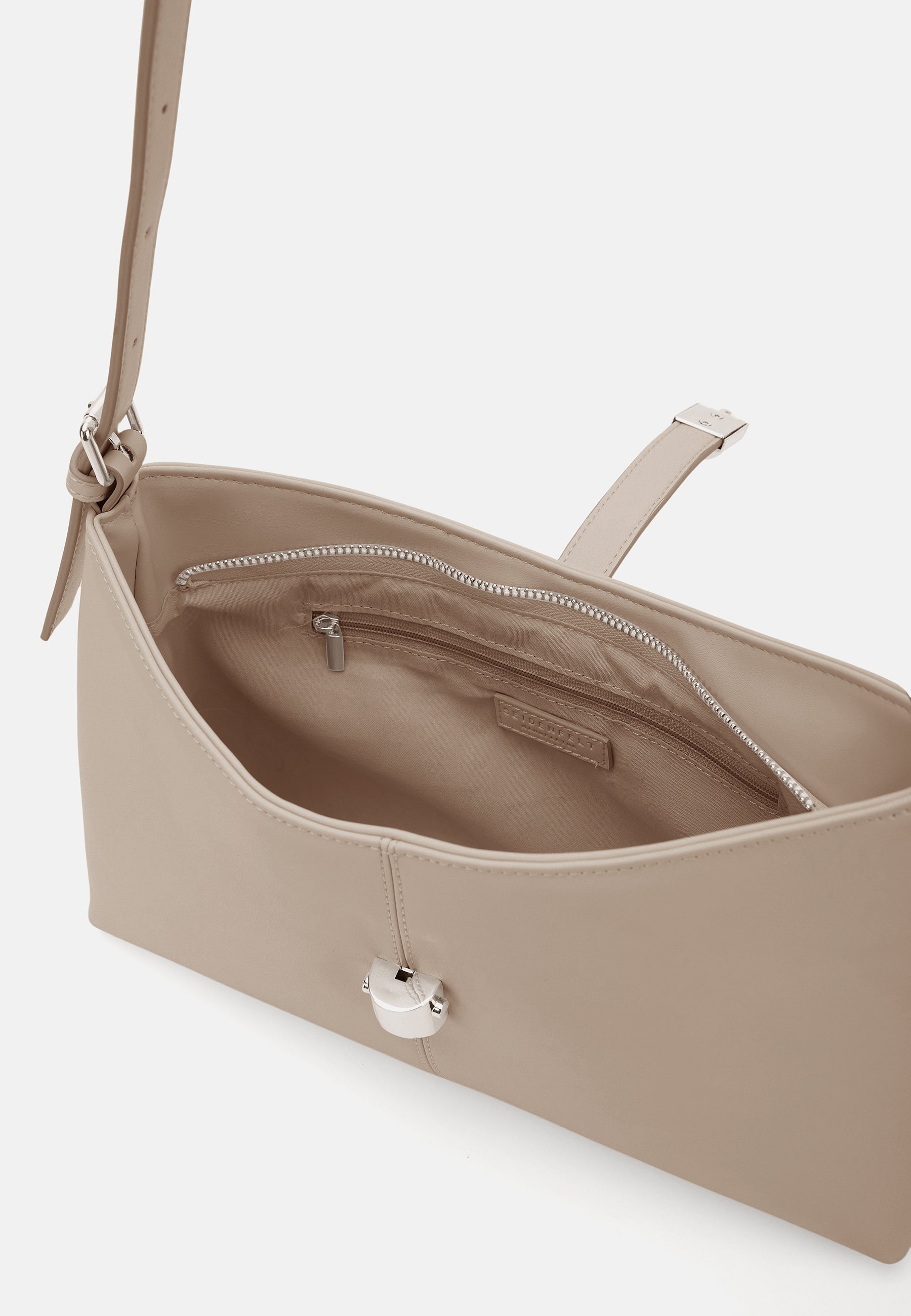 Seidenfelt - Handtaschen>Damen>Kunstledertaschen>Schulter Taschen - Lilla Ro Shoulderbag - black / OS-cream / OS-light sand / OS