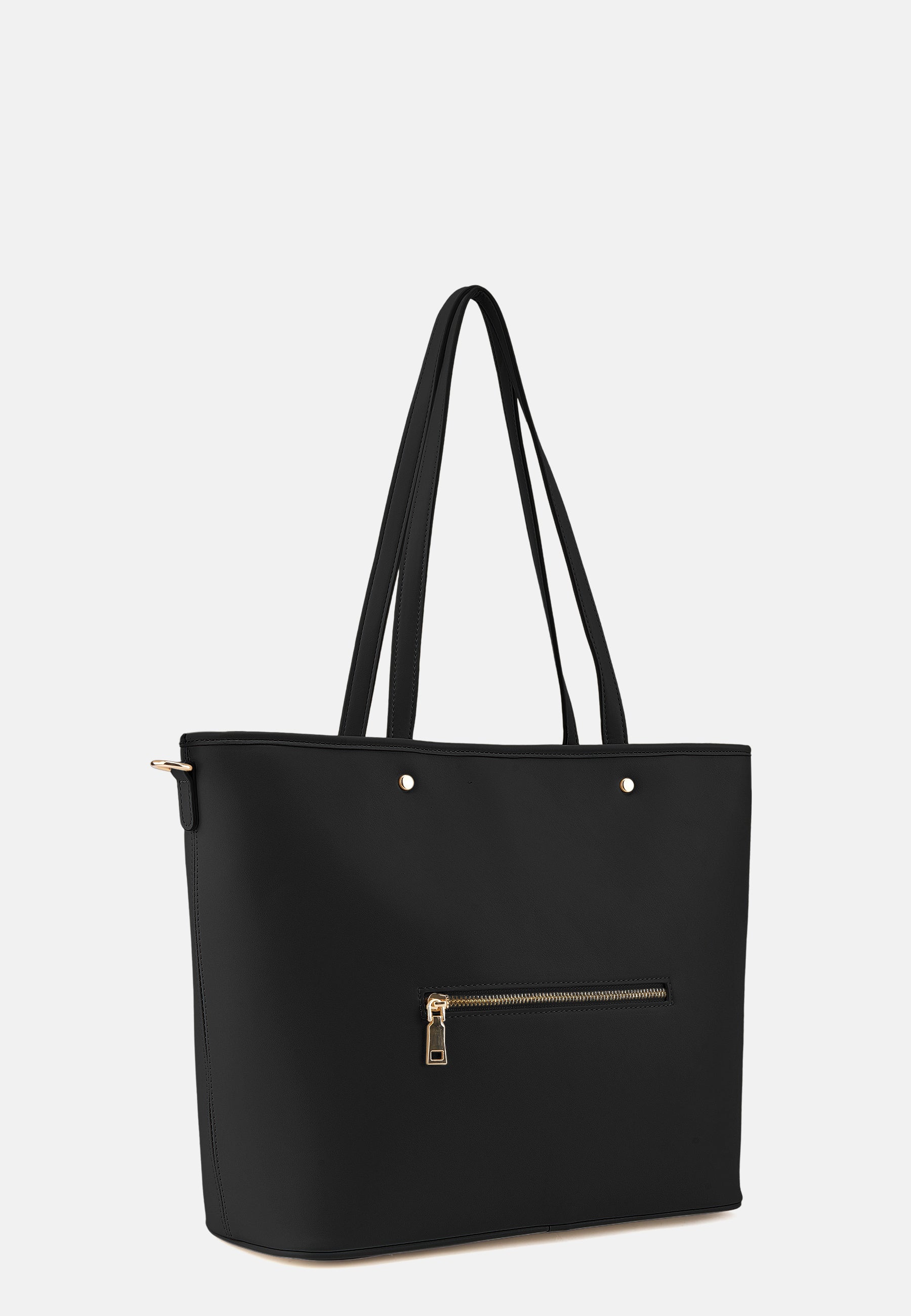 Seidenfelt - Handtaschen>Damen>Kunstledertaschen>Shopper Taschen - Selje Shopper - black / OS-cream / OS