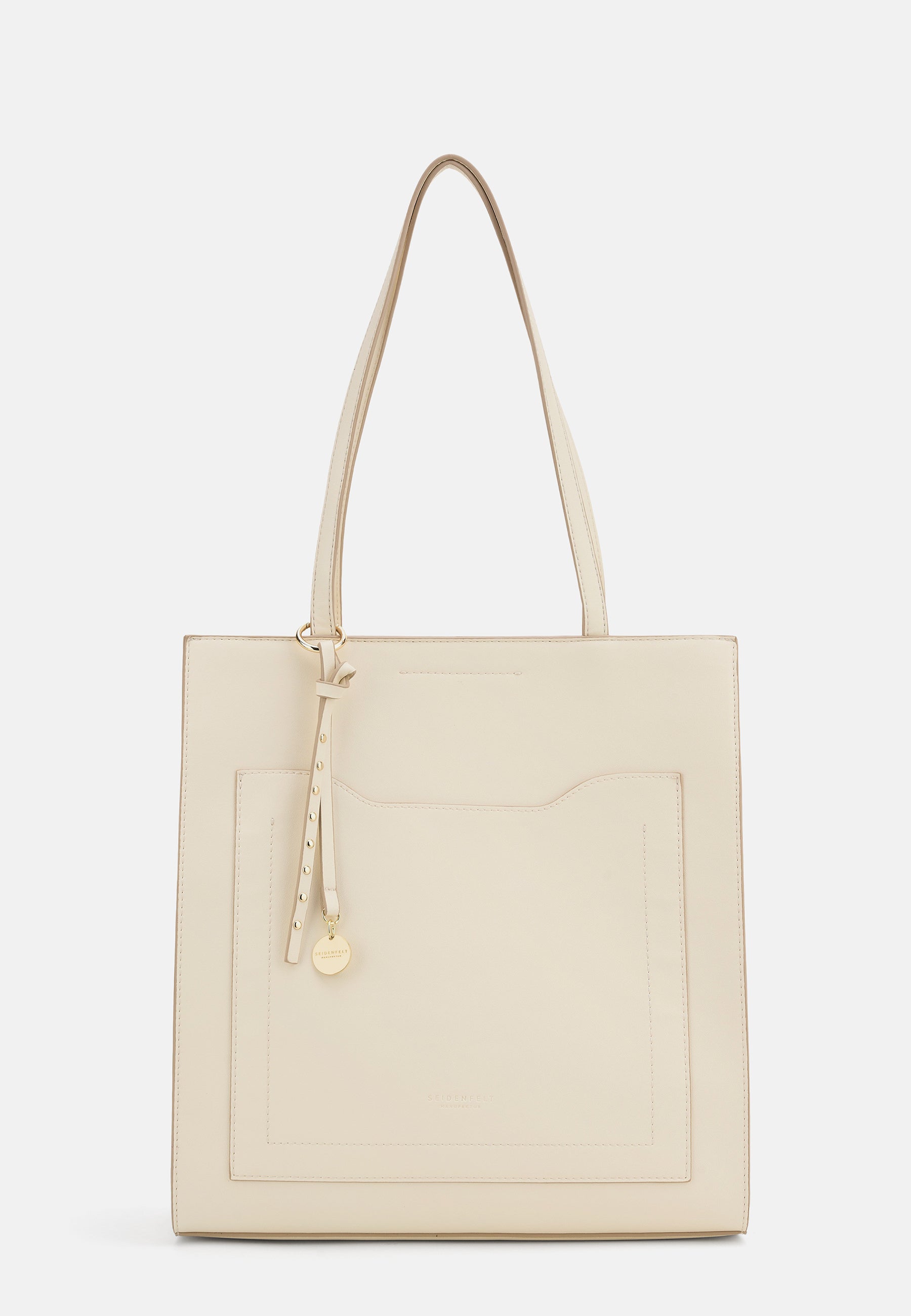 Seidenfelt - Handtaschen>Damen>Kunstledertaschen>Schulter Taschen - Senja Shopper - beige / OS-black / OS-light sand / OS