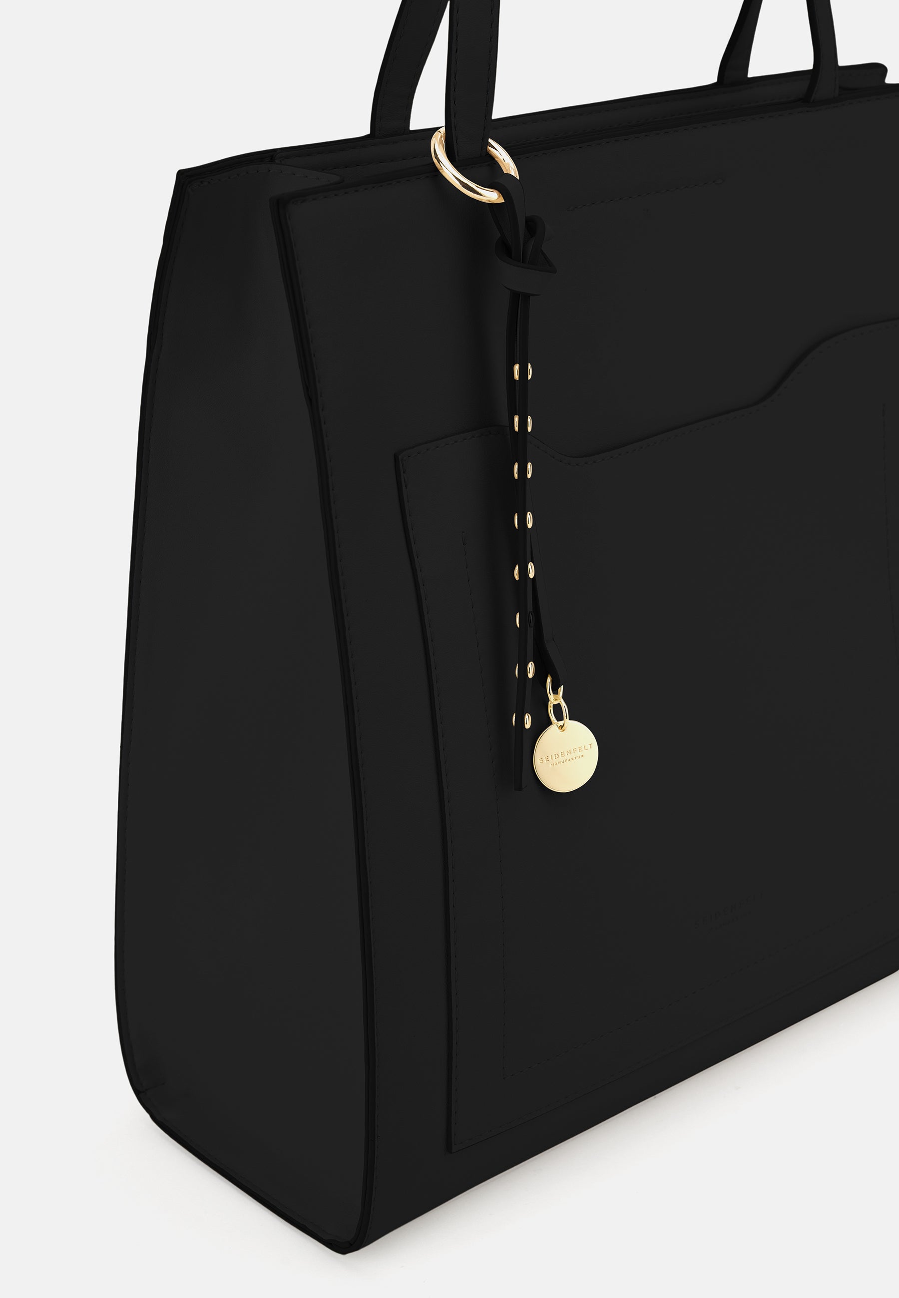 Seidenfelt - Handtaschen>Damen>Kunstledertaschen>Shopper Taschen - Senja Shopper - black / OS-light sand / OS-beige / OS