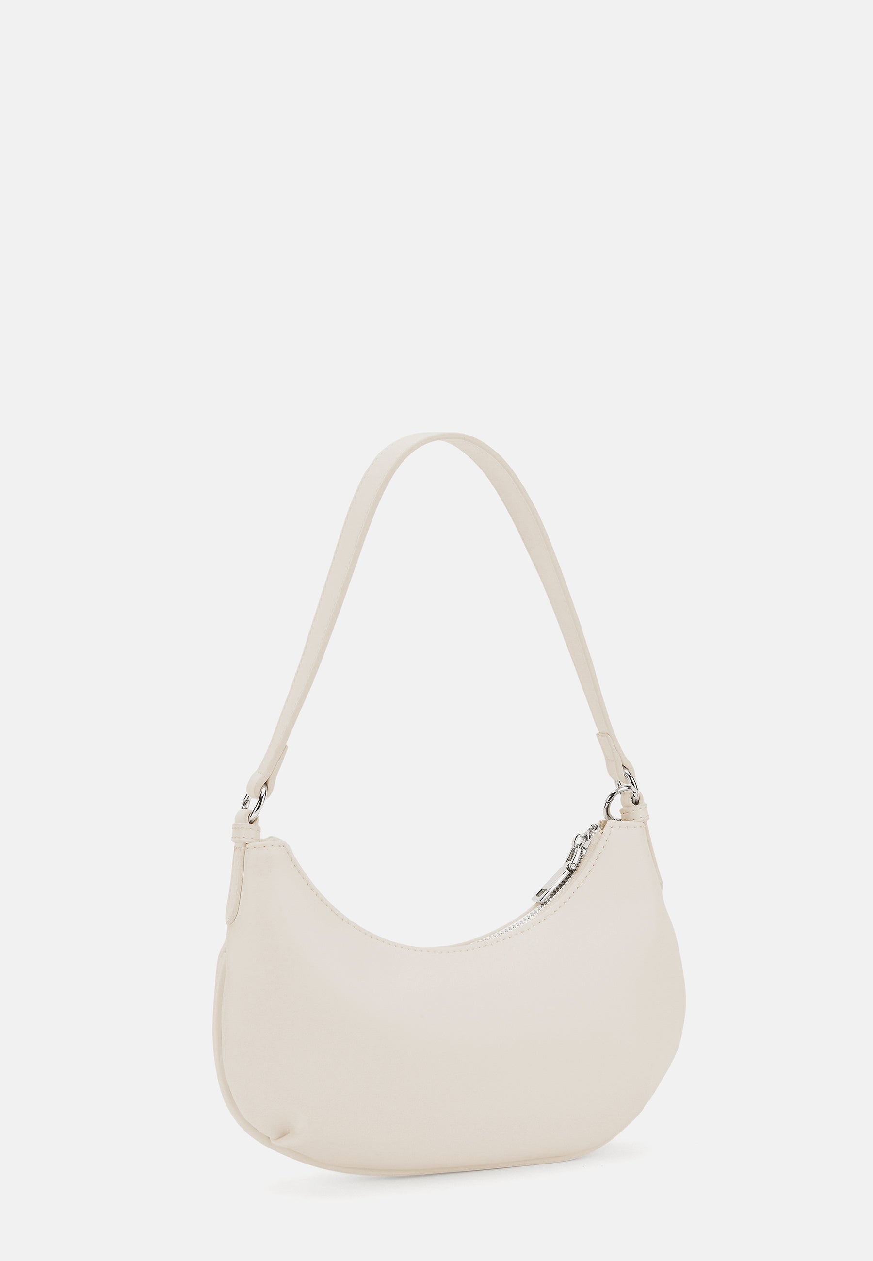 Seidenfelt - Handtaschen>Damen>Kunstledertaschen>Halbmond Taschen - Tydal Halfmoon Bag - cream / OS-bright white / OS