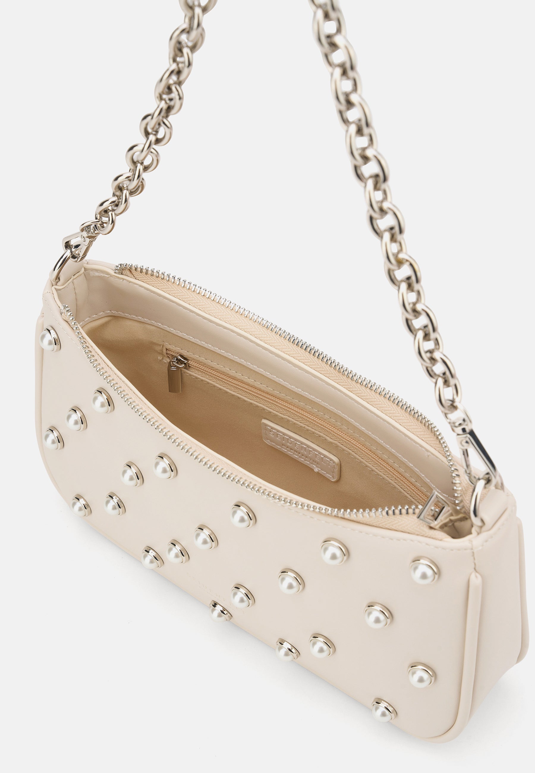Seidenfelt - Handtaschen>Damen>Kunstledertaschen>Schulter Taschen - Tydal Pochette - cream / OS-bright white / OS
