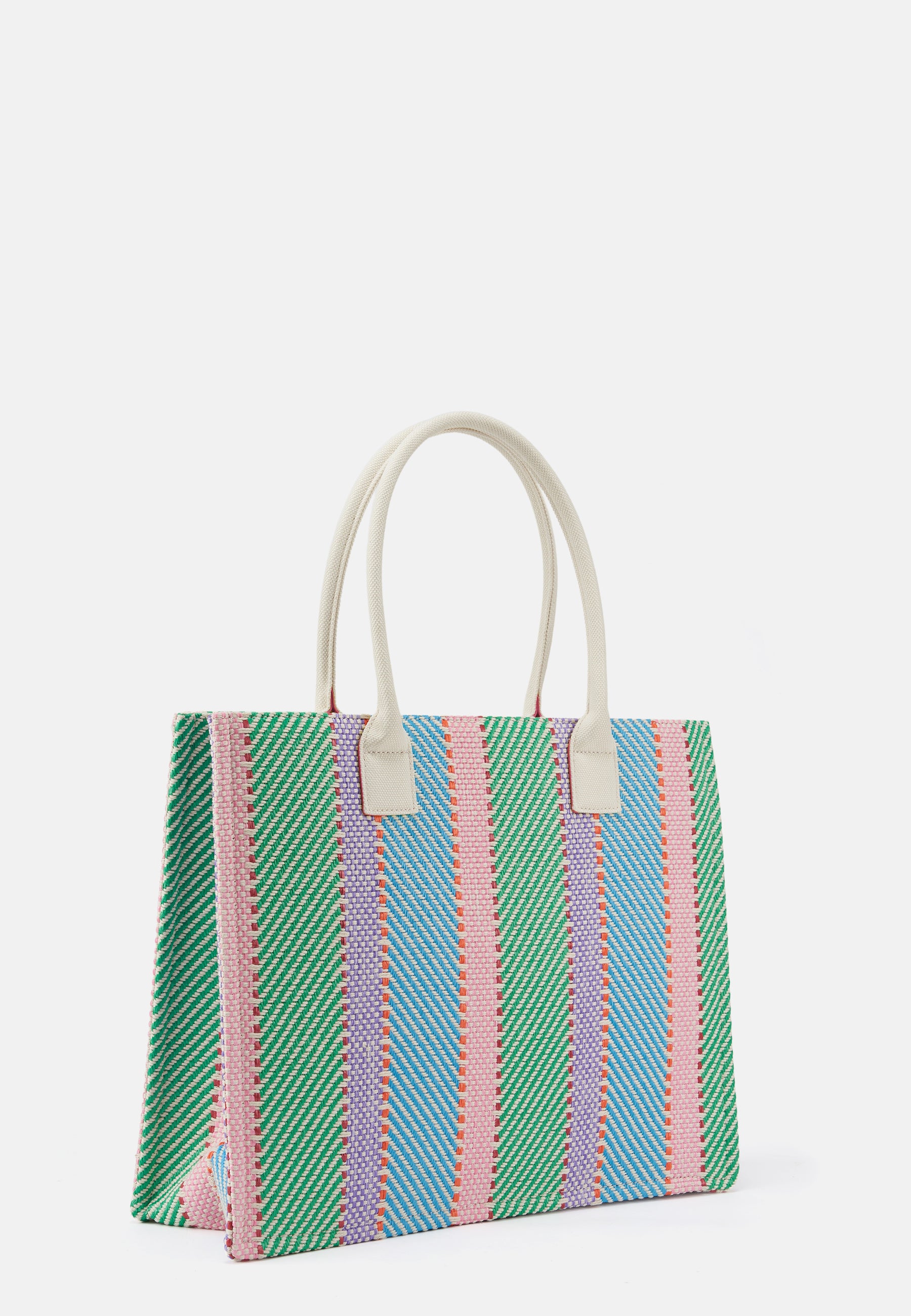 Seidenfelt - Handtaschen>Damen>Kunstledertaschen>Shopper Taschen - Hulu Shopper - natural shades / OS-aqua mix / OS-flower shades / OS-pink mix / OS