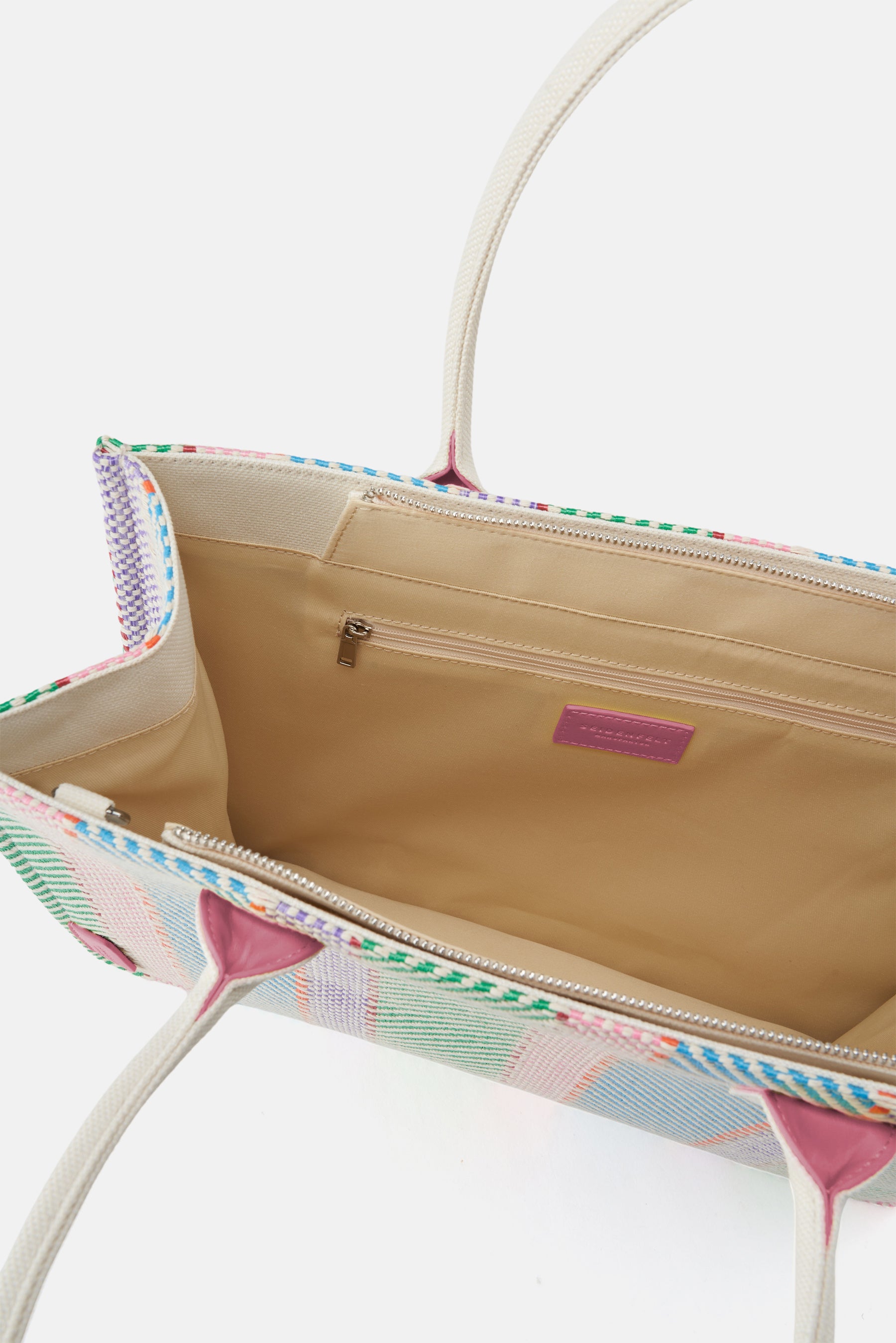 Seidenfelt - Handtaschen>Damen>Kunstledertaschen>Shopper Taschen - Hulu Shopper - natural shades / OS-aqua mix / OS-flower shades / OS-pink mix / OS
