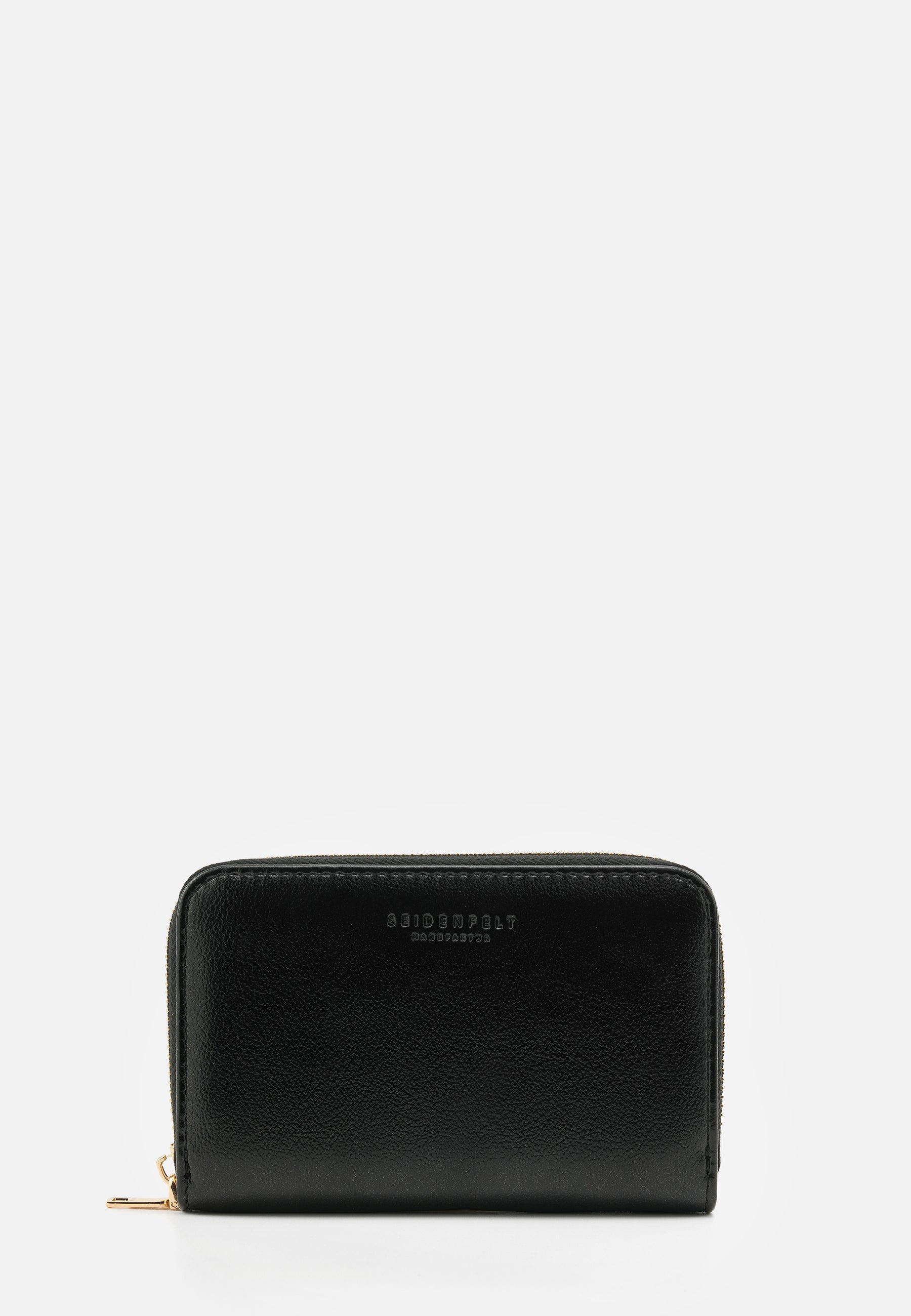 Seidenfelt - Wallets - Ebba - glossy black / OS-olive / OS-croco print ice blue / OS-denim in blue / OS
