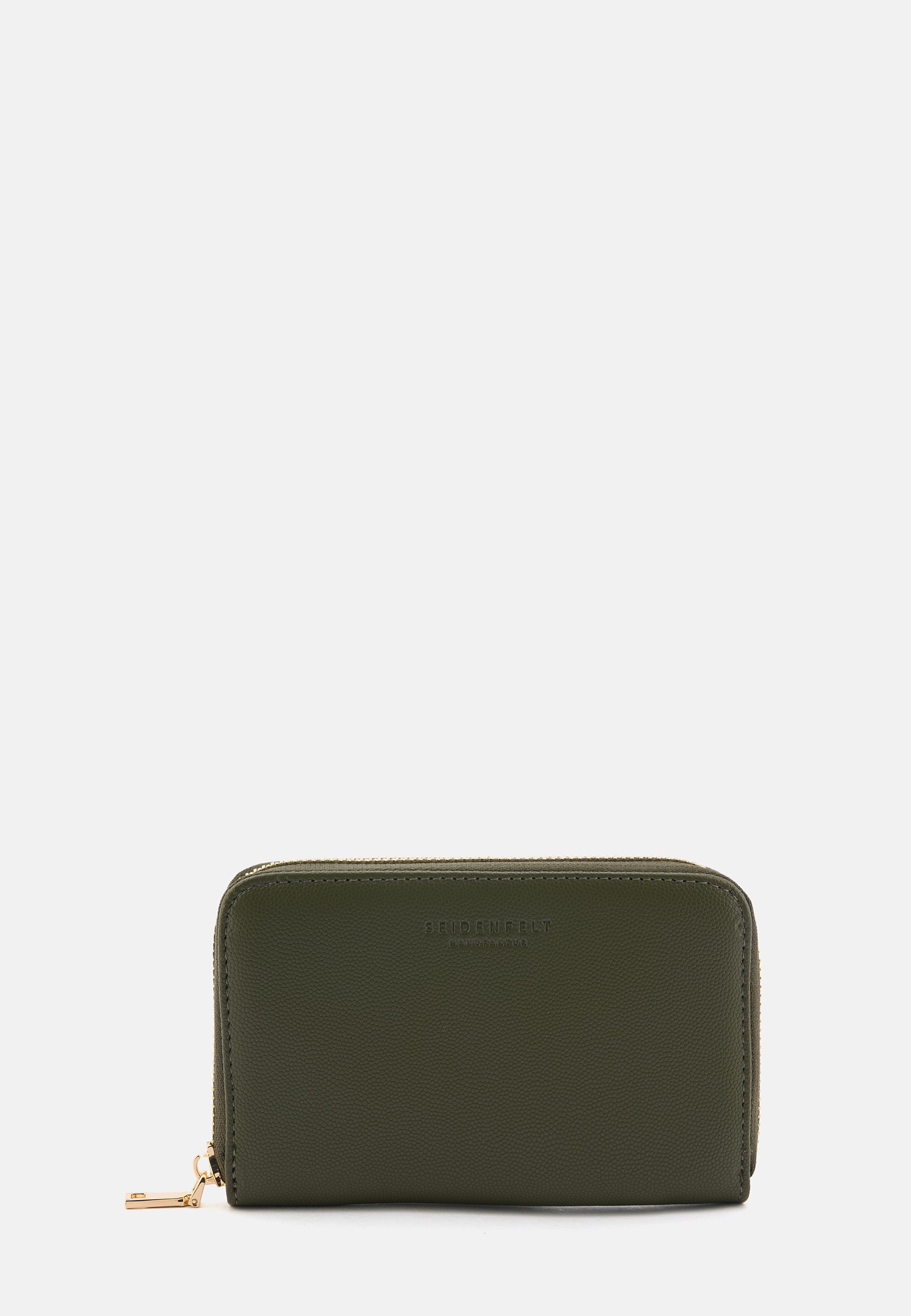 Seidenfelt - Wallets - Ebba - glossy black / OS-olive / OS-croco print ice blue / OS-denim in blue / OS