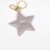 Seidenfelt Anhänger Charm Easy Star Metallic Lilac
